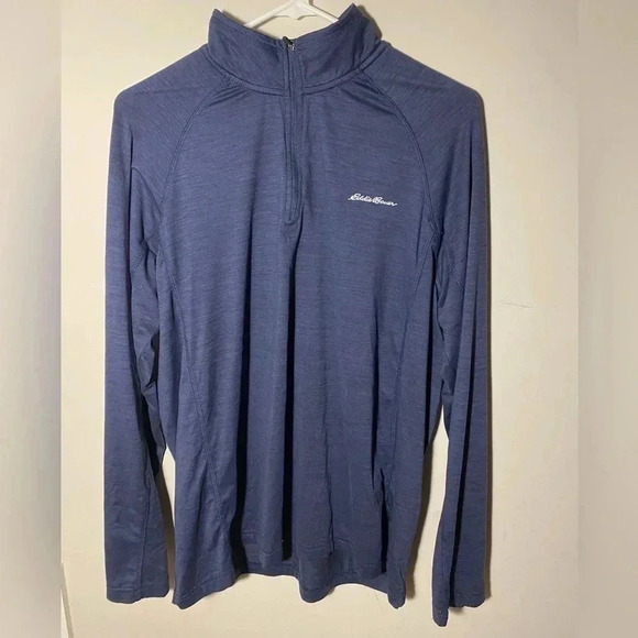 Eddie Bauer Men's Midweight FreeDry 1/4 zip | Large - Picture 1 of 8